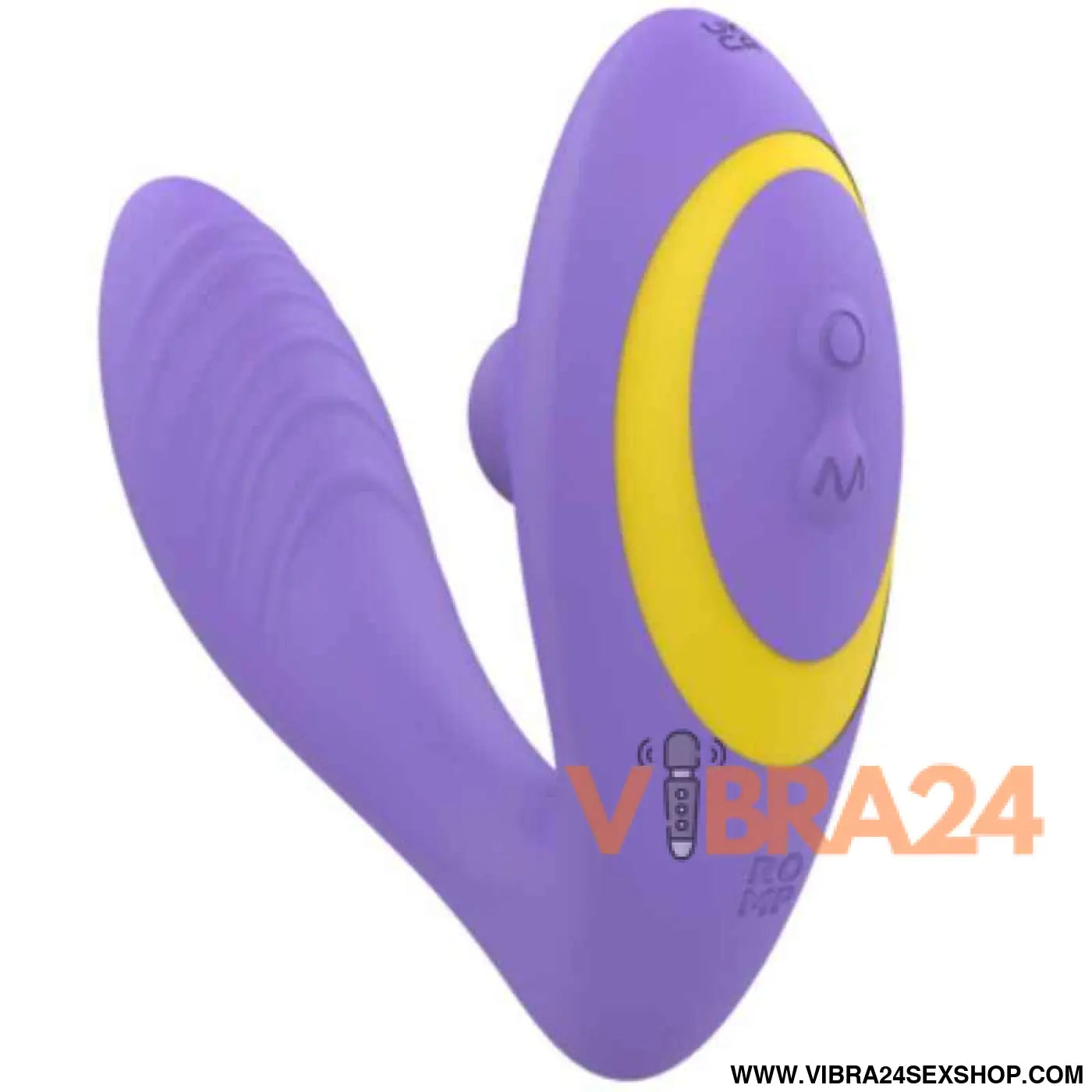 ROMP - REVERB ESTIMULADOR DE PONTO G E DISPOSITIVO SUCÇÃO CLITORIAL ROXO