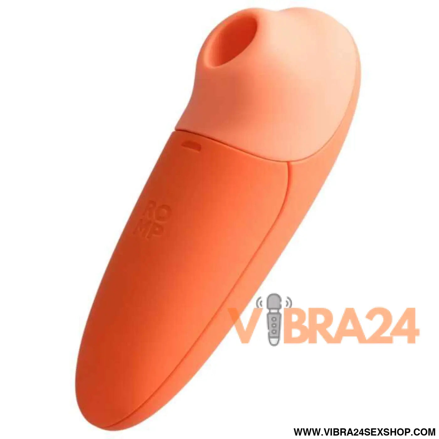 ROMP - SWITCH X ESTIMULADOR CLITORIAL 6 NÍVEIS LARANJA - VIBRA24 SEXSHOP