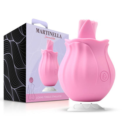 Martinella – Rose: Estimulador com Língua Vibratória para Sensações de Prazer Oral
