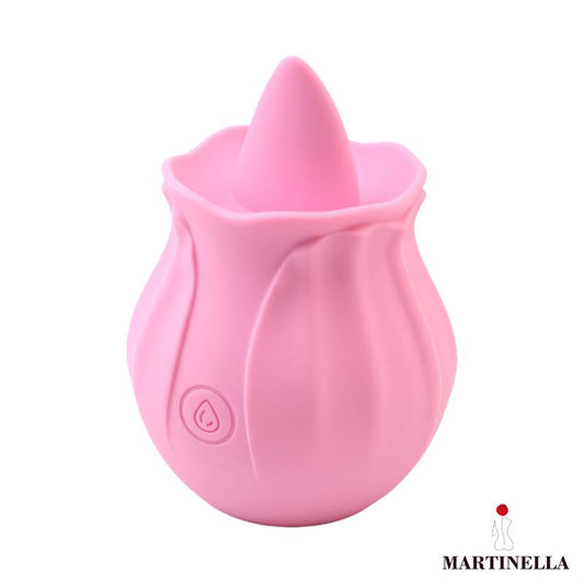 Martinella – Rose: Estimulador com Língua Vibratória para Sensações de Prazer Oral