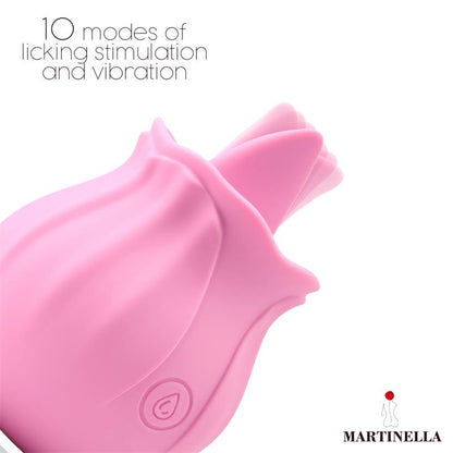 Martinella – Rose: Estimulador com Língua Vibratória para Sensações de Prazer Oral