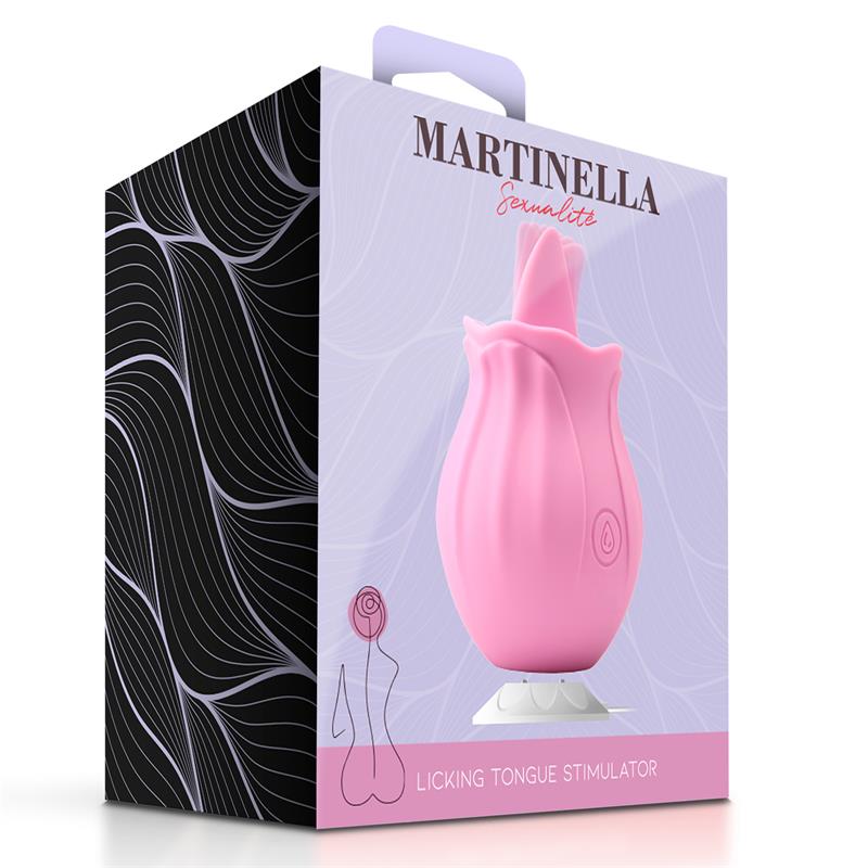Martinella – Rose: Estimulador com Língua Vibratória para Sensações de Prazer Oral