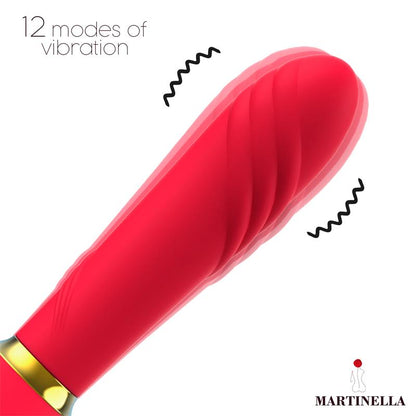 Martinella – Rose: Estimulador 2 em 1 com Sucção e Vibração para Prazer Completo e Sofisticado