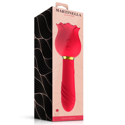 Martinella – Rose: Estimulador 2 em 1 com Sucção e Vibração para Prazer Completo e Sofisticado