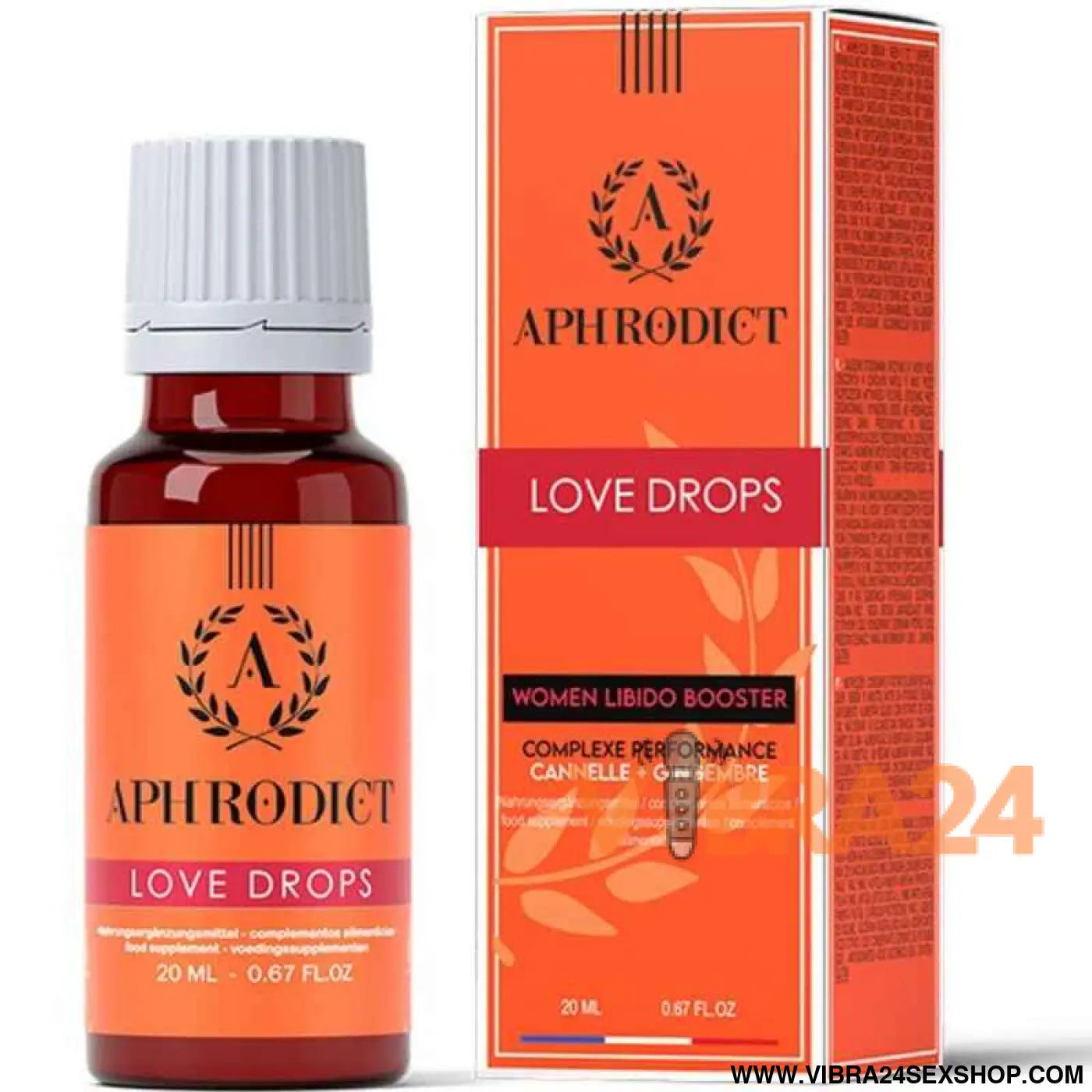 RUF - AFRÓDITO ESTIMULANTE SEXUAL GOTAS DE AMOR 20 ML