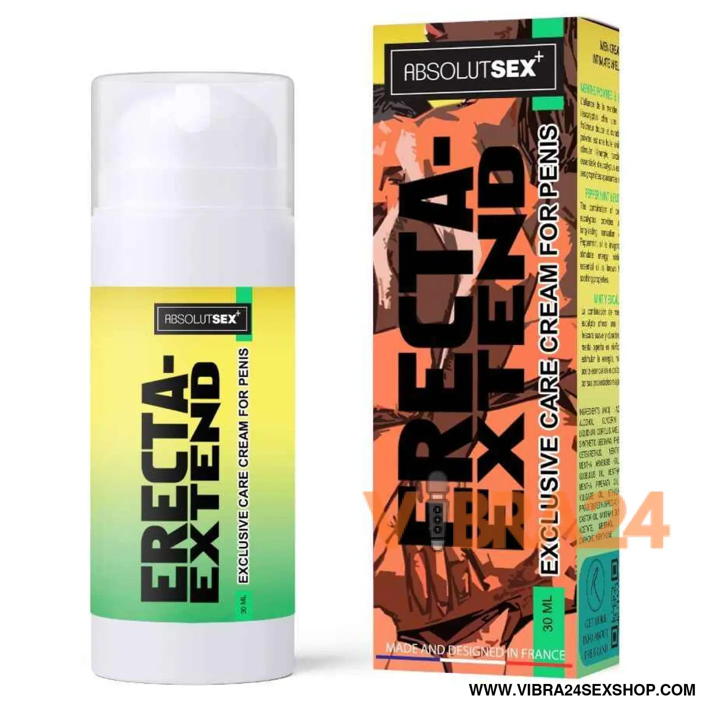 RUF - ERECTA EXTEND CREME RETARDANTE E REFRESCANTE 40ML