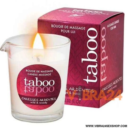 RUF - VELA DE MASSAGEM TABOO PARA ELE ACIRCULA ARDENTES FERN AROMA