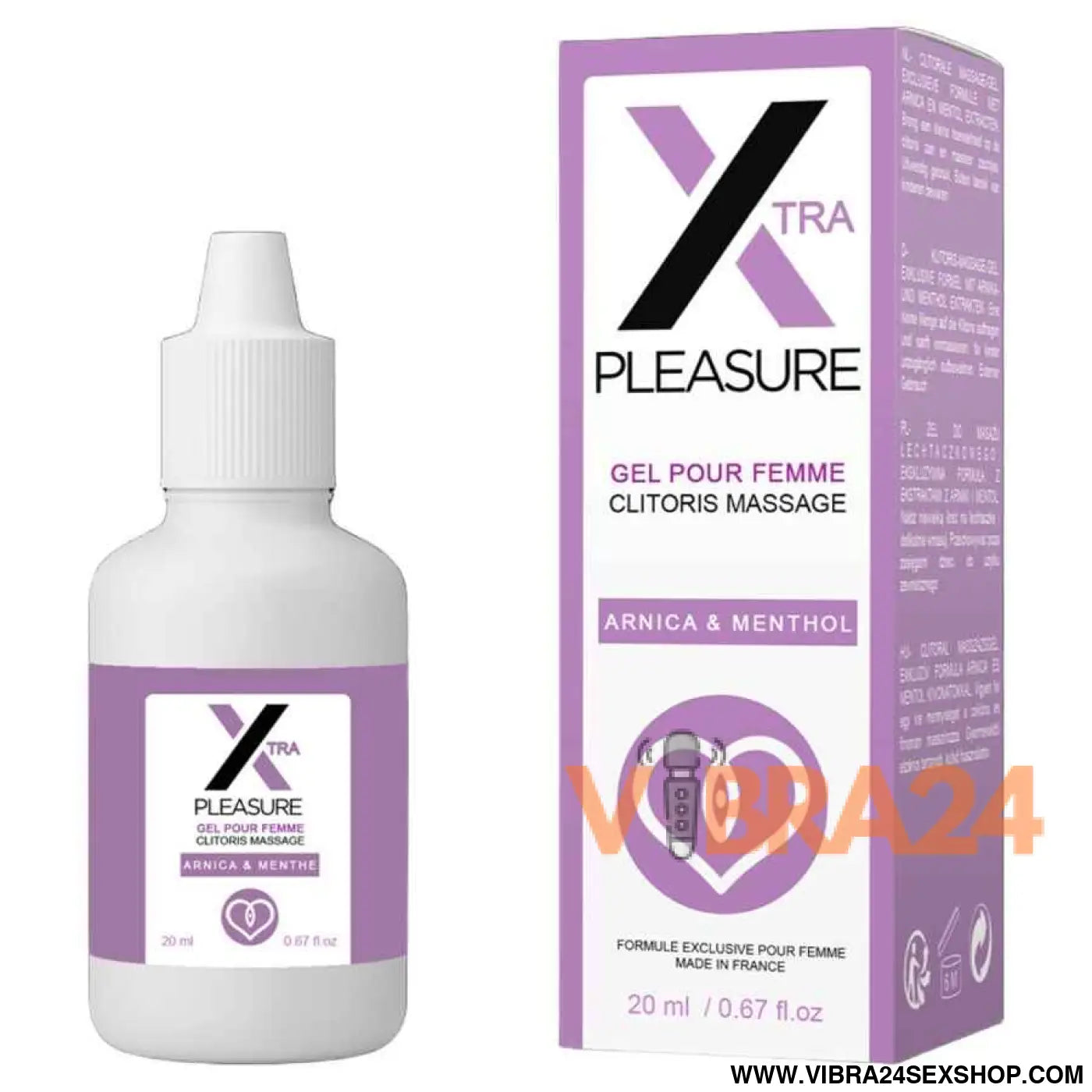 RUF - X PLEASURE GEL DE MASSAGEM PARA CLITÓRIS 20 ML