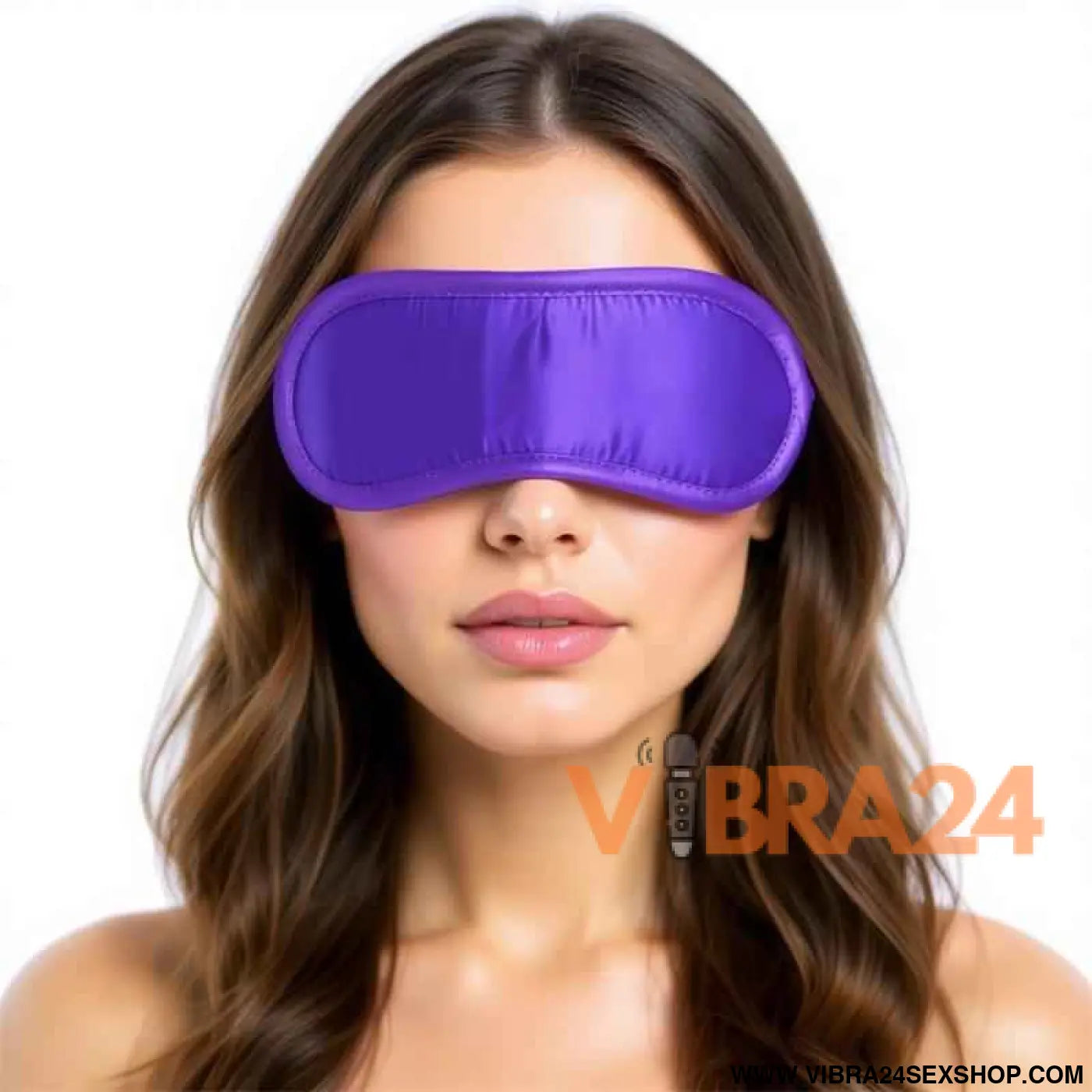 Satin Blindfold Purple