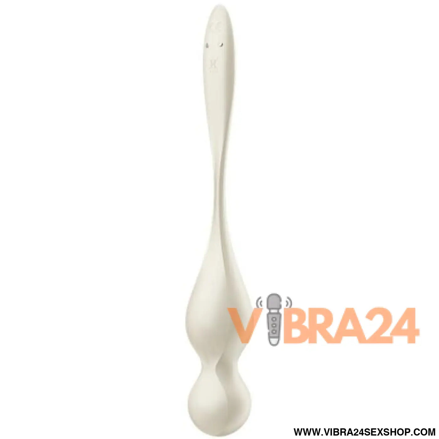 SATISFYER - Bolas Vibratórias de Kegel Satisfyer Love Birds Branco - VIBRA24 SEXSHOP