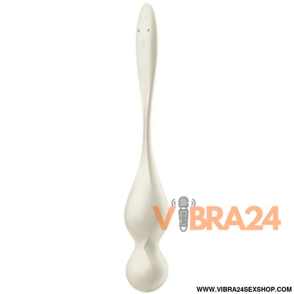 SATISFYER - Bolas Vibratórias de Kegel Satisfyer Love Birds Branco - VIBRA24 SEXSHOP
