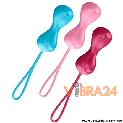 Satisfyer Conjunto de Treino Love Balls para Treino - Fortaleça sua Intimidade - VIBRA24 SEXSHOP