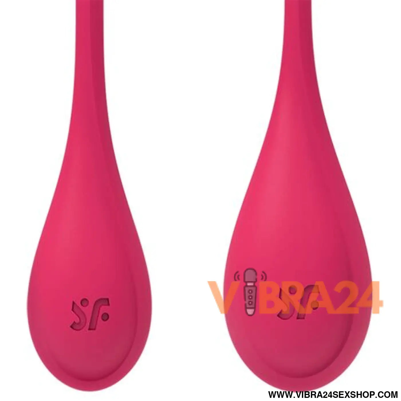 Satisfyer - Conjunto de Treino Yoni Power 1 Vermelho para Intensificar seu Treino Yoni Satisfyer - VIBRA24 SEXSHOP