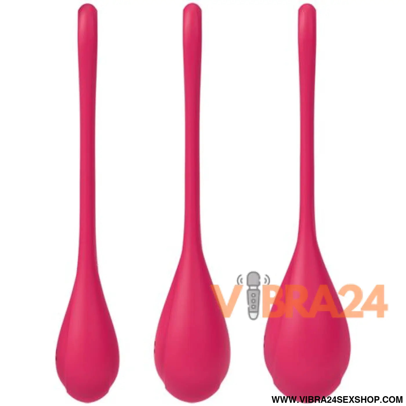 Satisfyer - Conjunto de Treino Yoni Power 1 Vermelho para Intensificar seu Treino Yoni Satisfyer - VIBRA24 SEXSHOP
