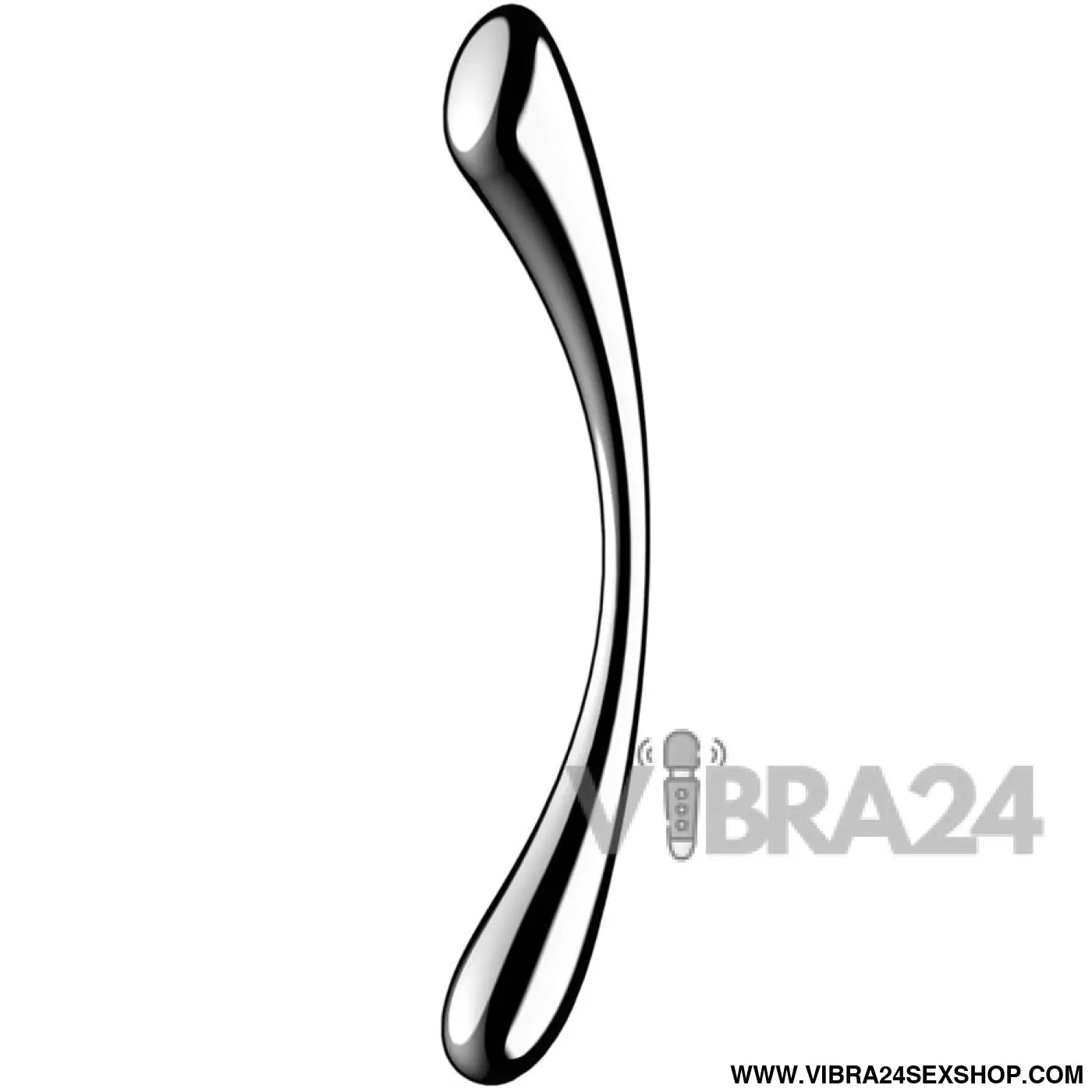 SATISFYER - COSMIC CREST 1 DILDO DE AÇO INOXIDÁVEL COM DUAS EXTREMIDADES