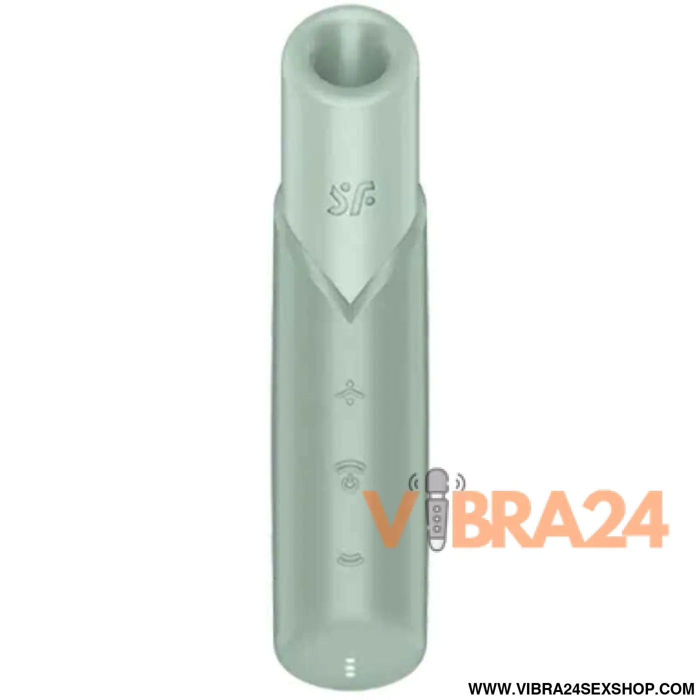 SATISFYER - ESTIMULADOR DE CLITÓRIS NAUGHTY KISS WAVE AQUAMARINE - VIBRA24 SEXSHOP
