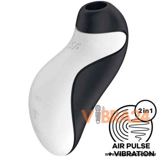SATISFYER - ESTIMULADOR DE PULSO AR ORCA + VIBRAO
