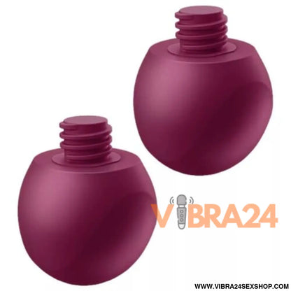 Satisfyer Love Birds: Bolas Vibratórias Satisfyer com Aplicativo Gratuito - Vinho Tinto - VIBRA24 SEXSHOP