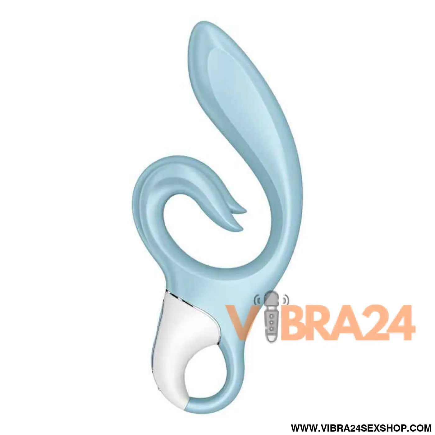SATISFYER - LOVE ME COELHO VIBRAO AZUL