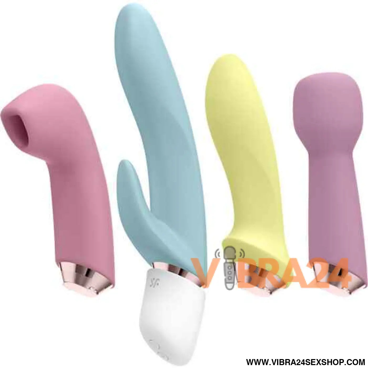 SATISFYER - MARVELOUS FOUR CONJUNTO VIBRADOR E PULSO DE AR