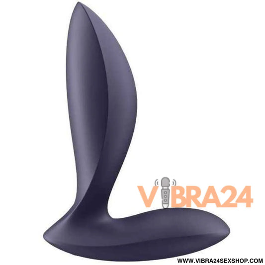 SATISFYER - PLUGUE DE ALIMENTAO ROXO