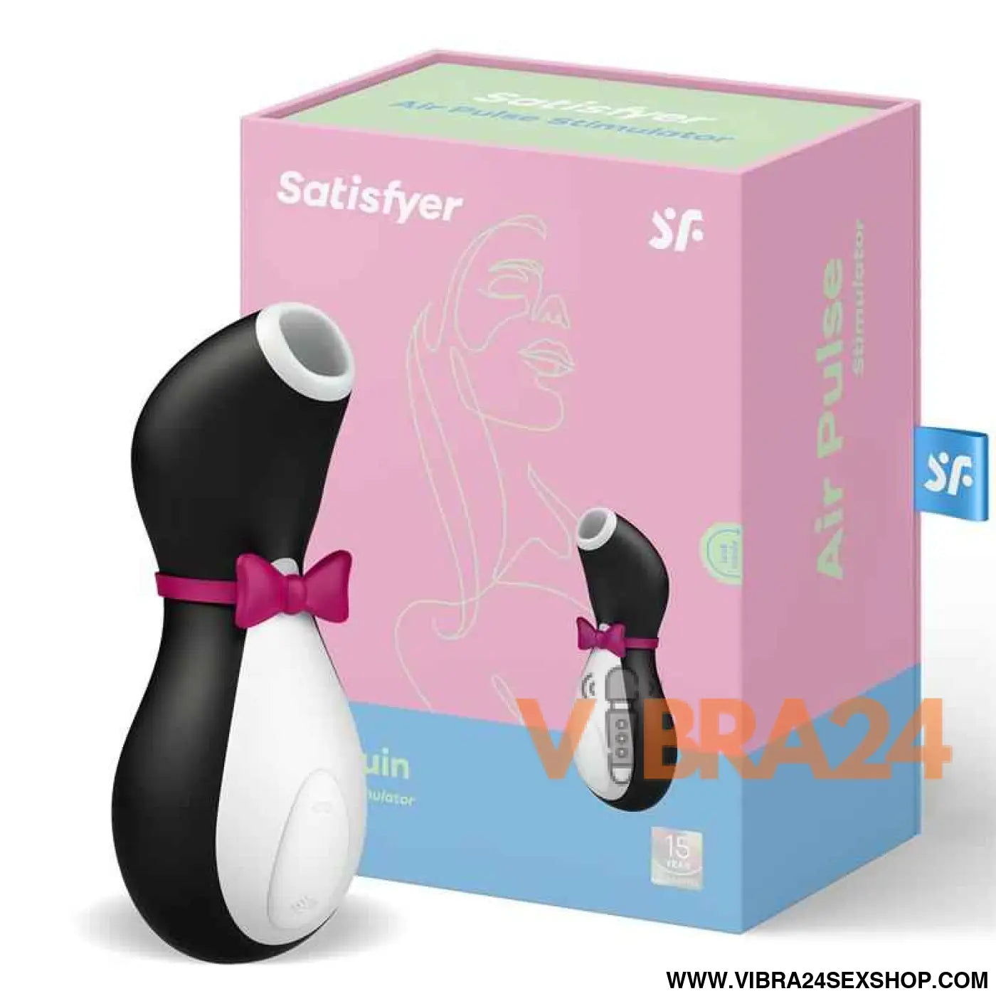 Satisfyer Pro Penguin Next Gen Black White