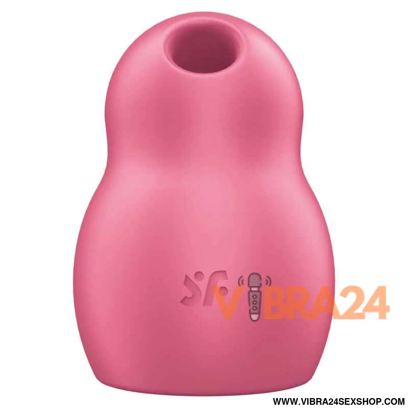 SATISFYER - PRO TO GO 1 ESTIMULADOR E VIBRADOR DE PULSO DE AR DUPLO VERMELHO - VIBRA24 SEXSHOP
