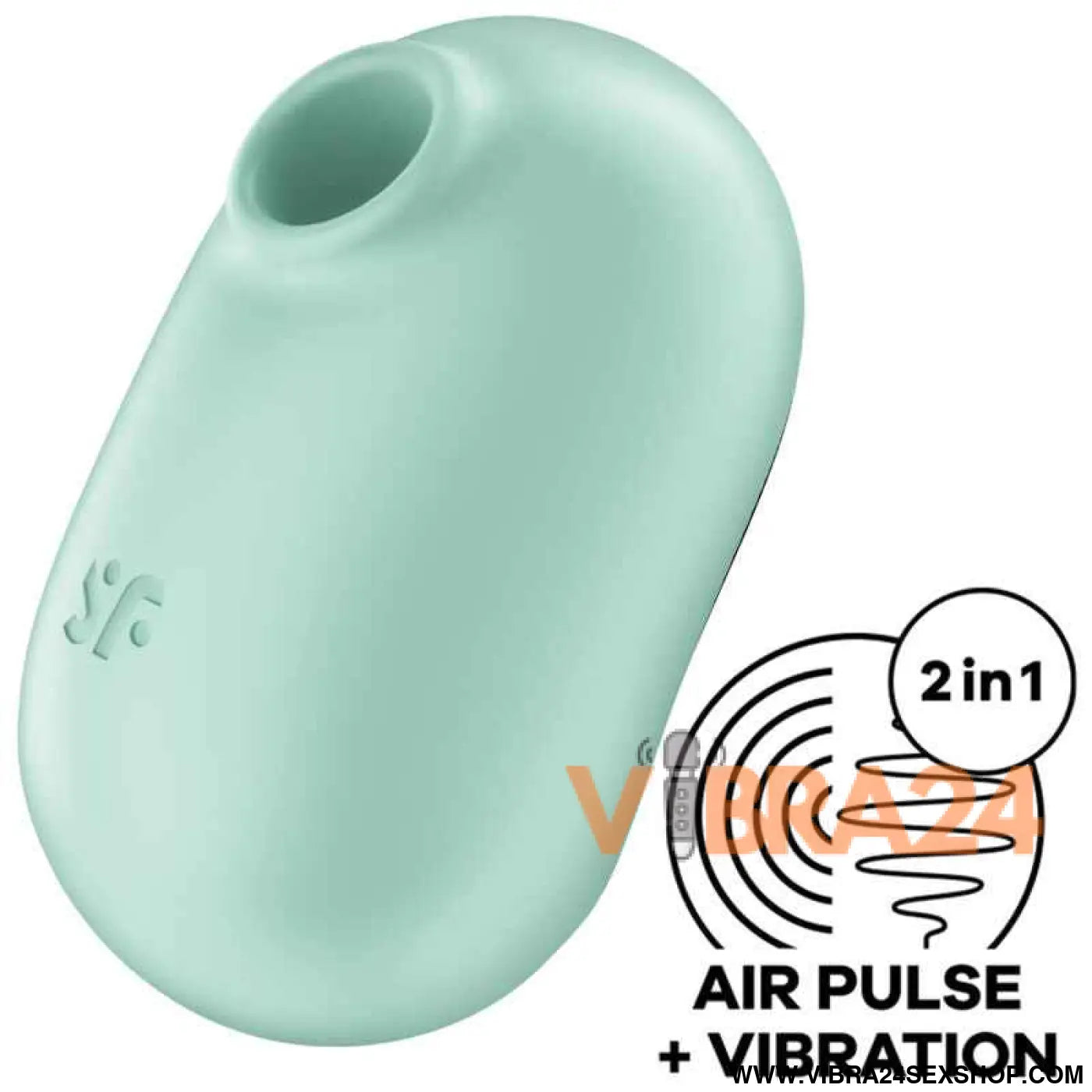 Satisfyer Pro To Go 2 - Estimulador e Vibrador de Pulso Ar Duplo Verde