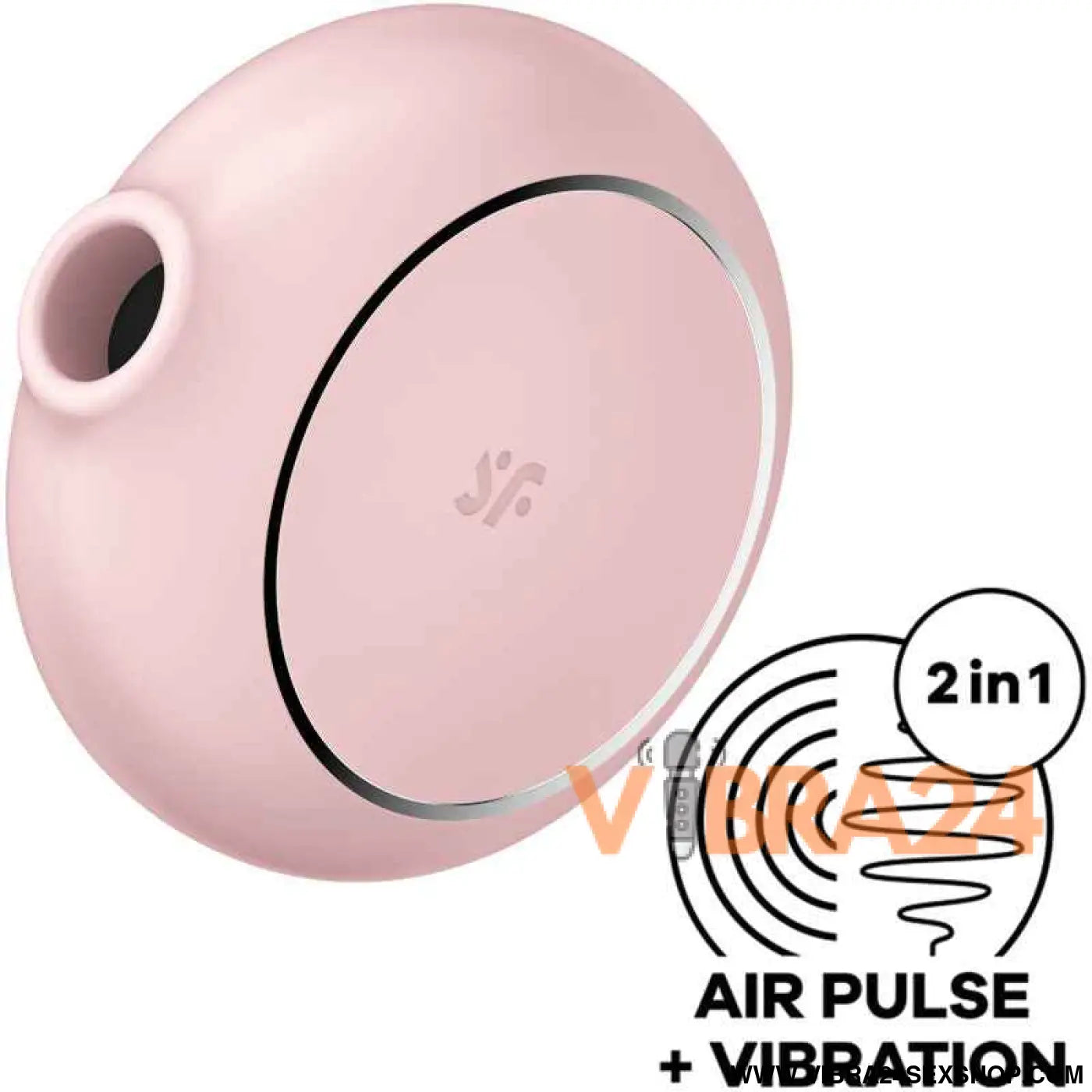 SATISFYER PRO TO GO 3 - ESTIMULADOR E VIBRADOR DE PULSO AR DUPLO ROSA