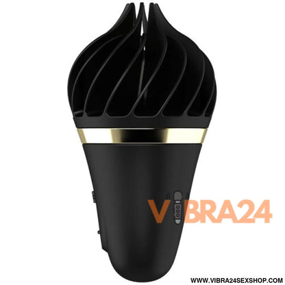 SATISFYER SPINNATOR SWEET TREAT PRETO - Prazer Incomparável para Momentos Únicos