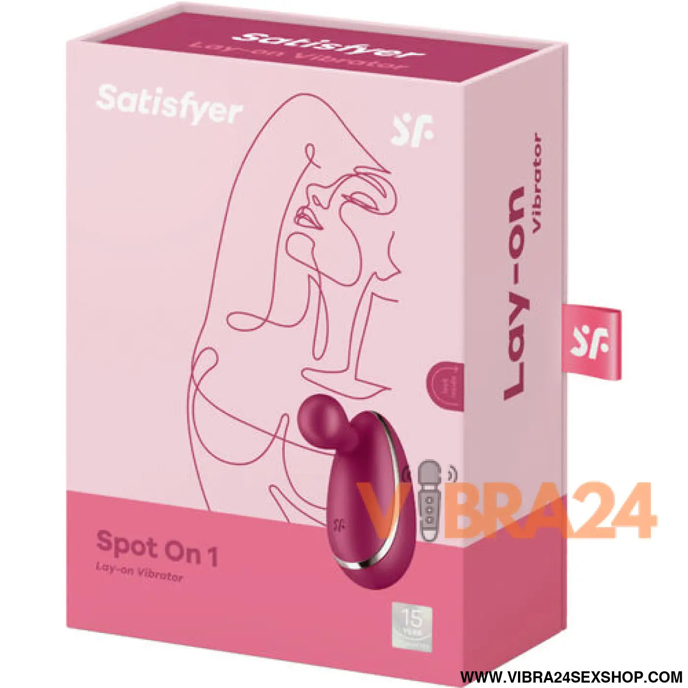 Satisfyer Spot On 1 Berry - Estimulações Intensas para Prazer Inigualável