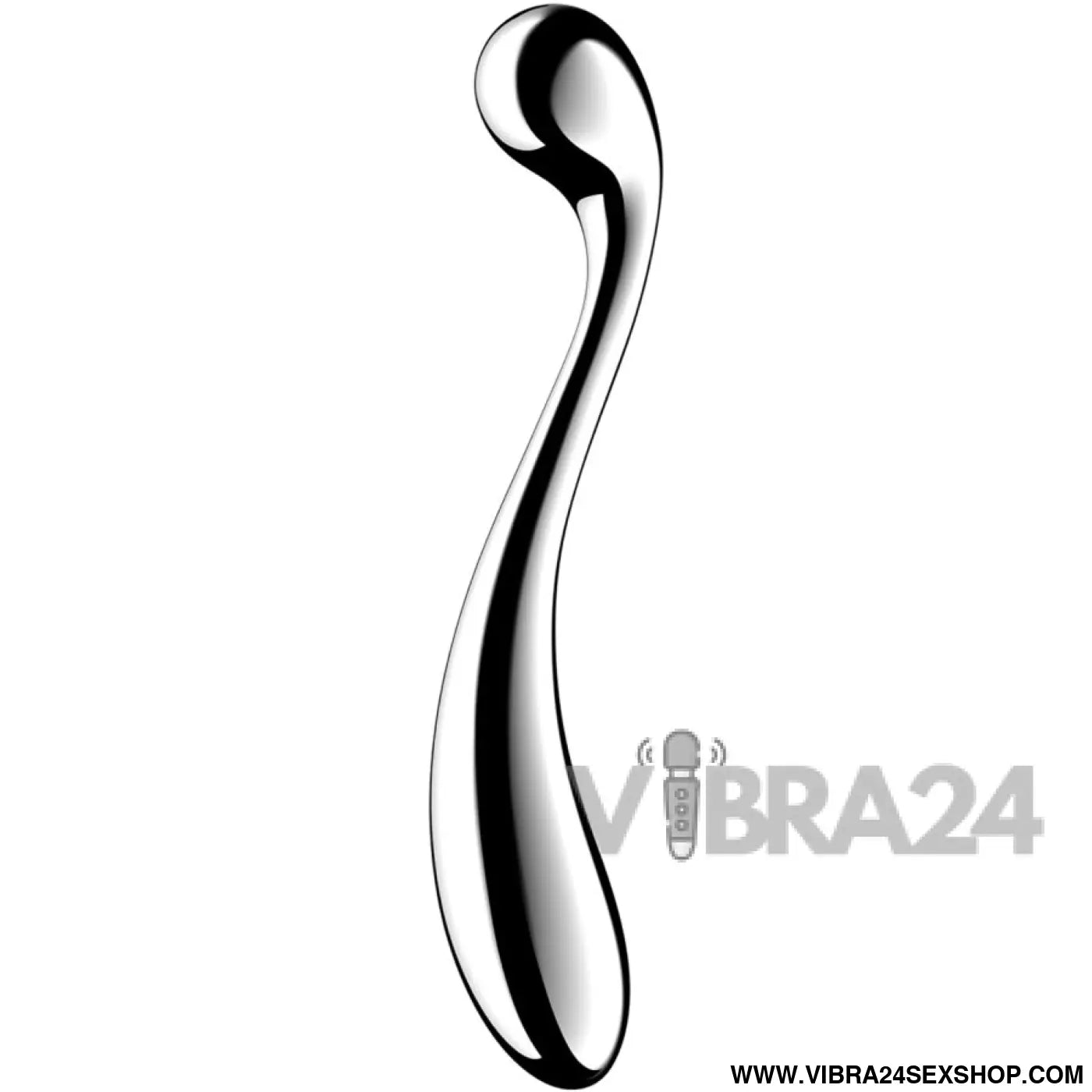 SATISFYER - STAR FORCE 4 DILDO DE AÇO INOXIDÁVEL COM DUAS EXTREMIDADES