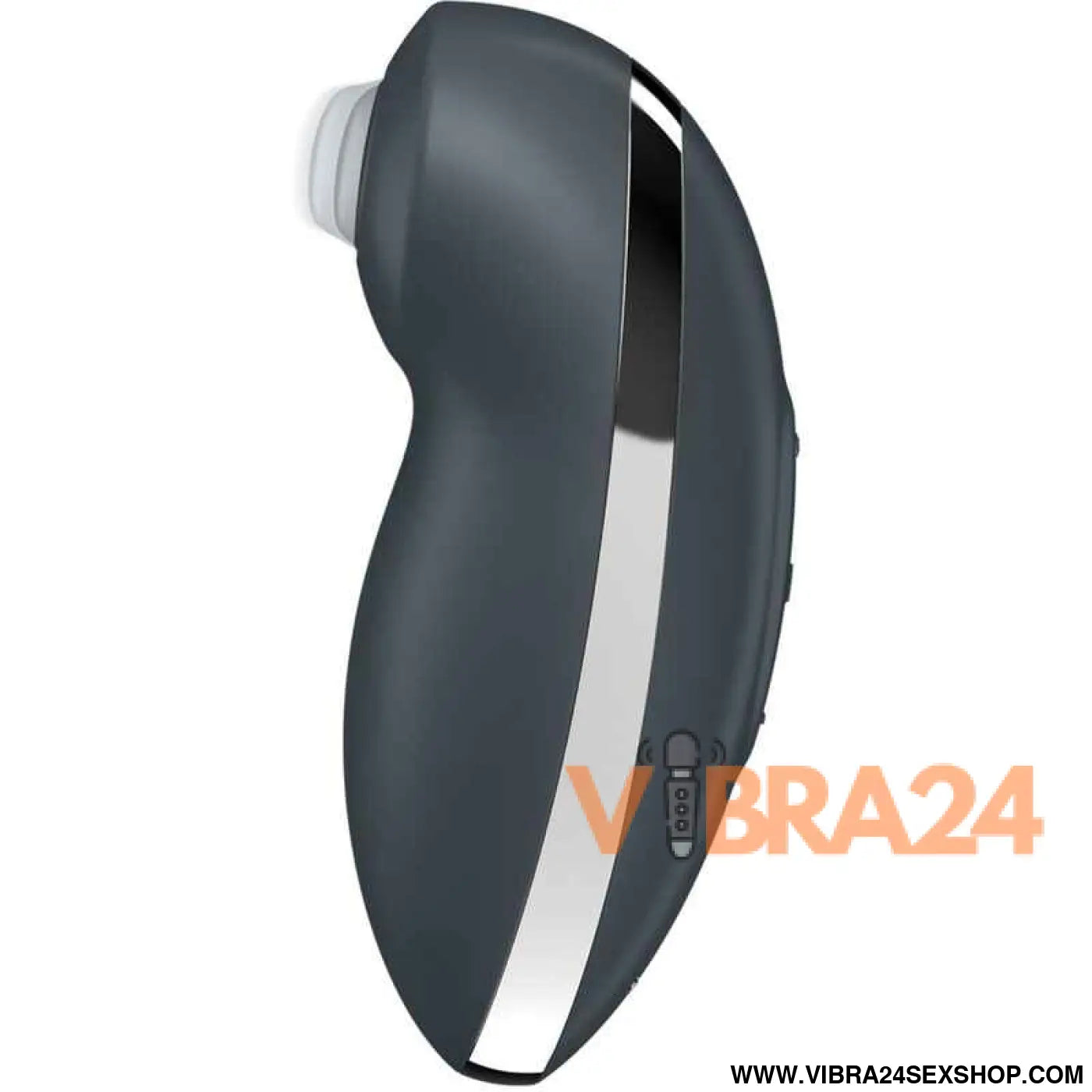 SATISFYER - TAP & CLIMAX 2 VIBRADOR E ESTIMULADOR CINZA