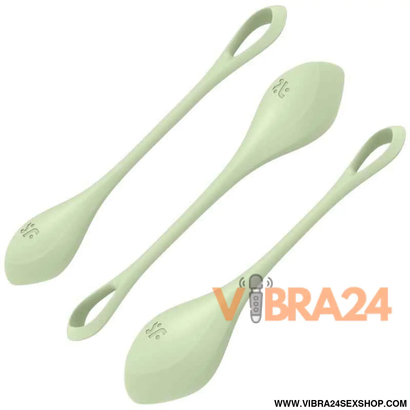 Satisfyer - Treino Yoni Eficiente com Conjunto Yoni Power 2 Verde para um Treino Yoni Satisfyer Ideal - VIBRA24 SEXSHOP