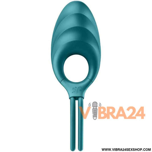 SATISFYER - VIBRADOR DE ANEL ESPADADISTA VERDE