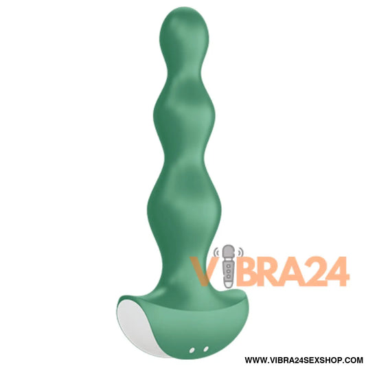 SATISFYER - VIBRADOR LOLLI PLUG 2 VERDE