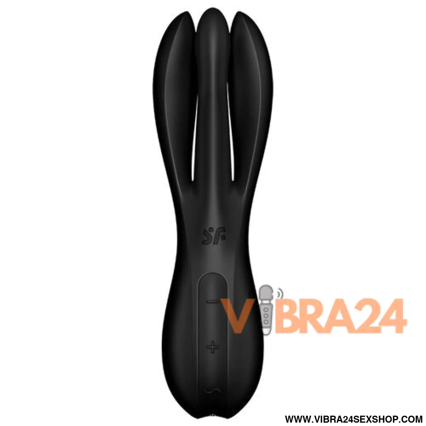 Satisfyer Vibrador Threesome 2 Preto - O Prazer Triplo que Você Merece