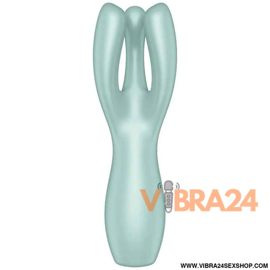 SATISFYER - VIBRADOR THREESOME 3 MENTA