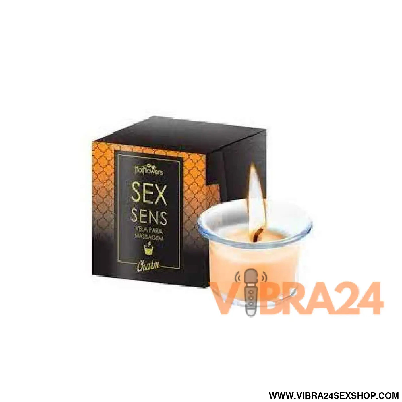 Scented massage candle Champagne