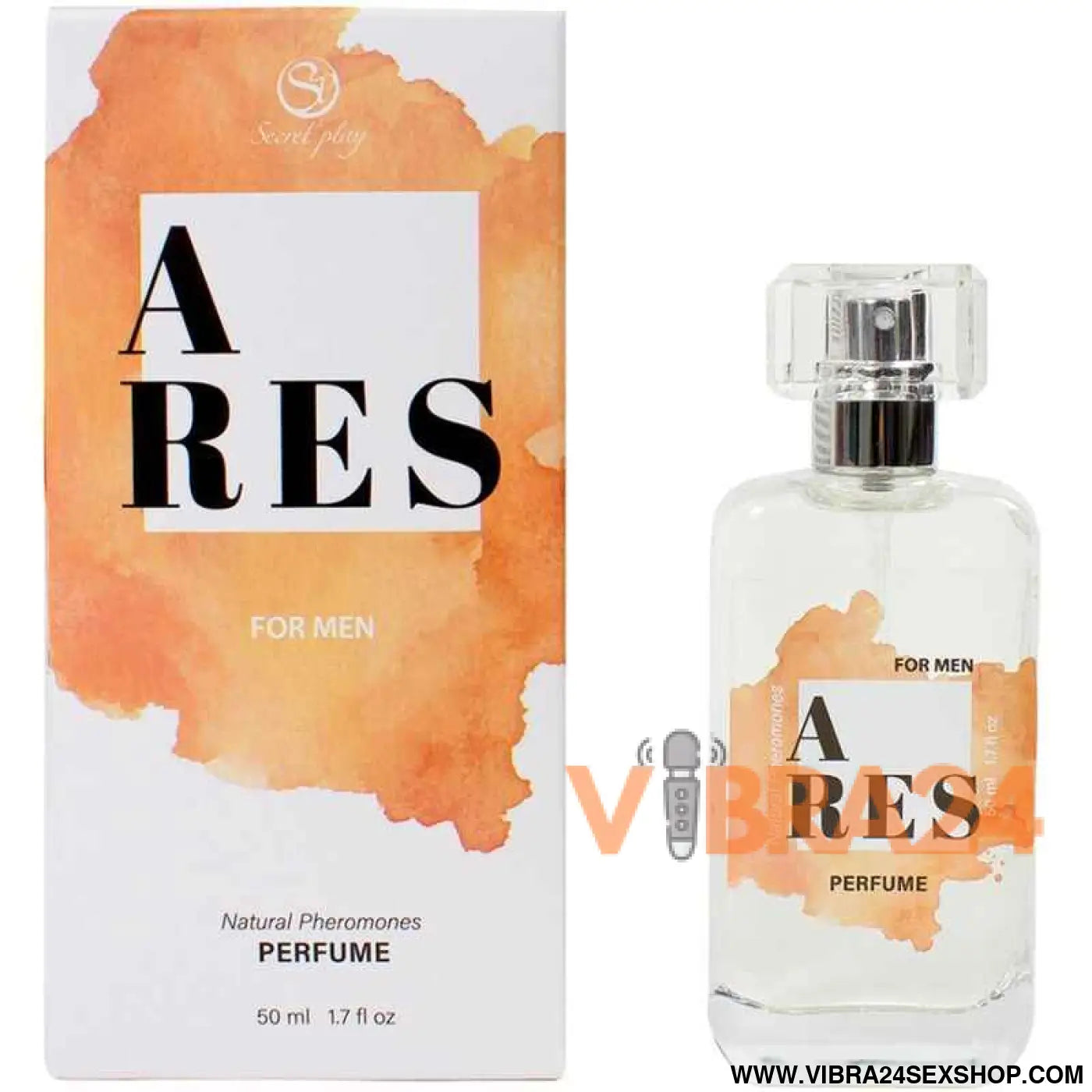 SECRETPLAY - ARES NATURAL PERFUME FEROMONAS SPRAY PARA HOMENS 50 ML