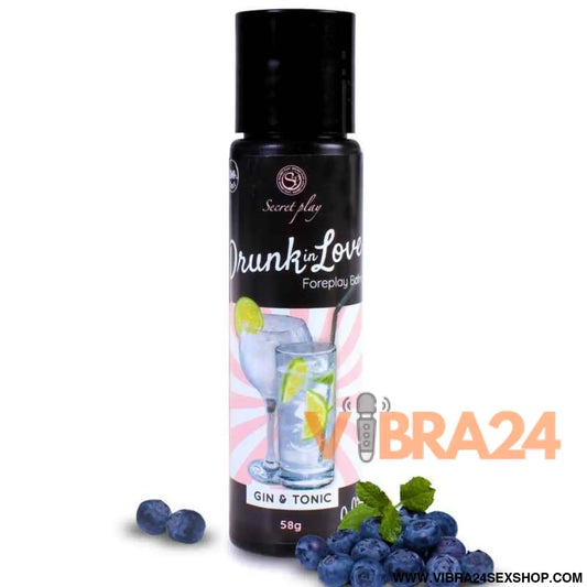 SECRETPLAY - BÊBADO NO AMOR LUBRIFICANTE GIN&TONIC 60 ML