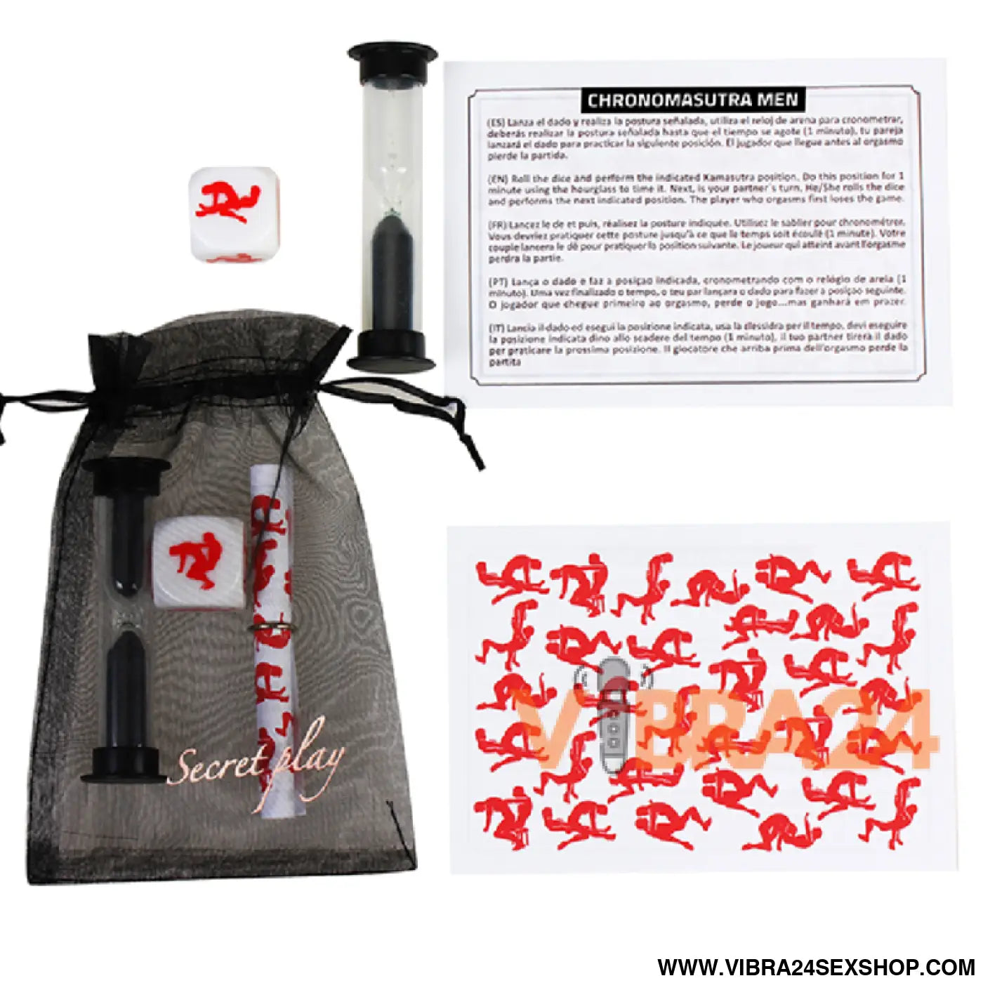 SECRETPLAY - CHRONOMASUTRA PLAY GAY KIT (ES/EN/IT/PT/FR)