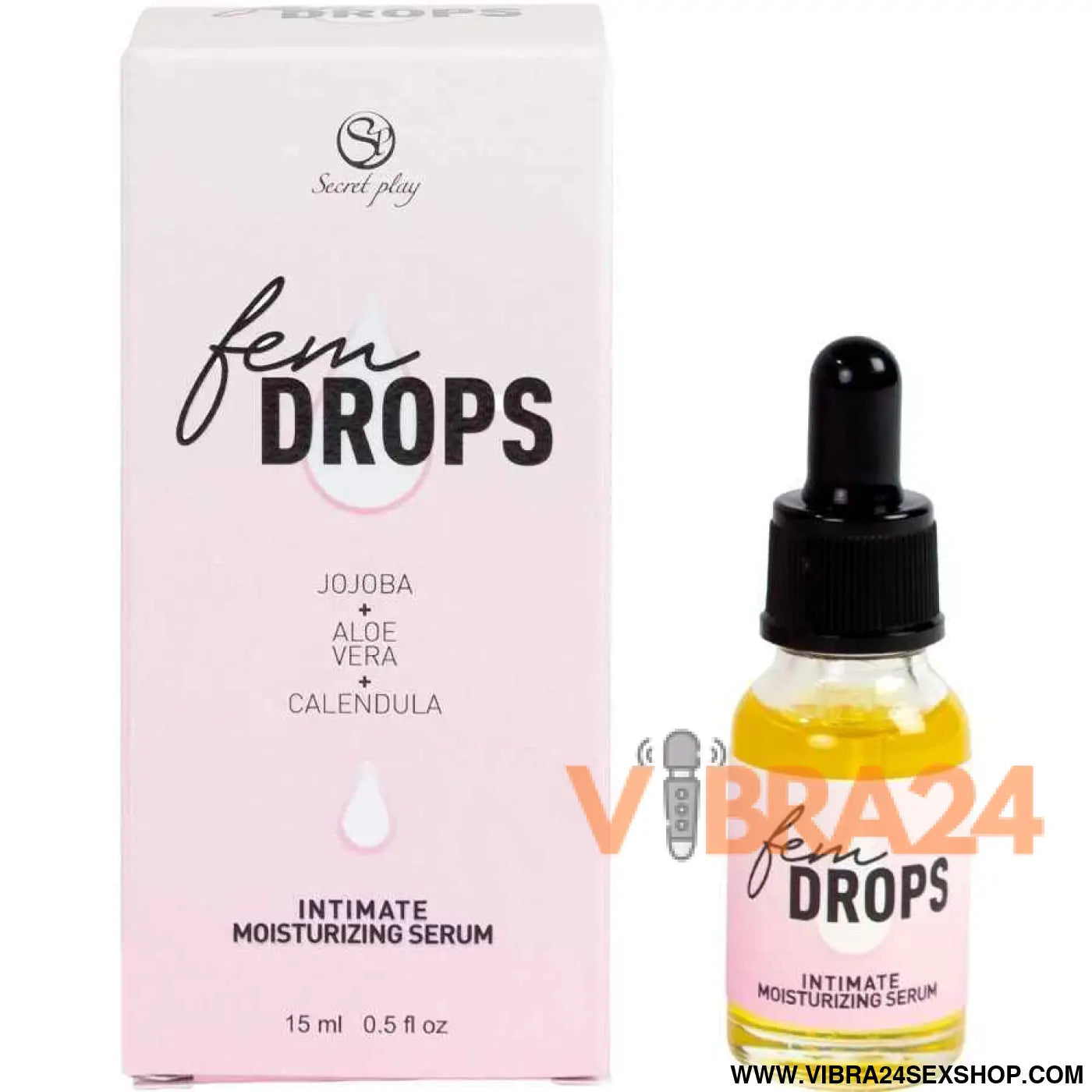 SECRETPLAY - FEM DROPS SÉRUM HIDRATANTE ÍNTIMO 15 ML