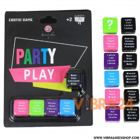 SECRETPLAY - GAME PARTY PLAY 5 DADOS (ES/PT/EN/FR)