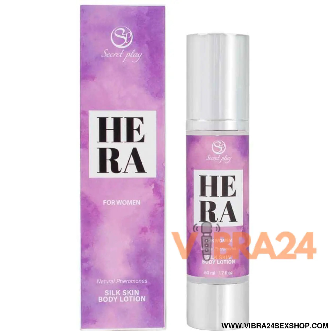 SECRETPLAY - HERA SILK SKIN LOÇÃO PARA MULHERES 50 ML