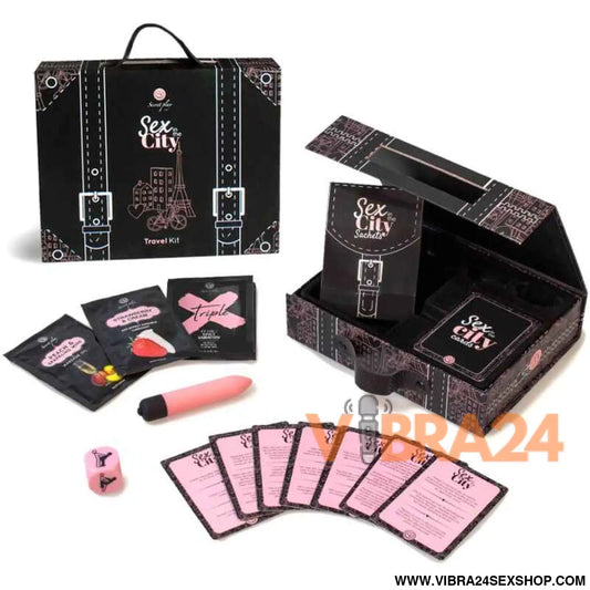 SECRETPLAY - KIT DE VIAGEM SEXO NA CIDADE (ES/EN/DE/FR/NL/PT)