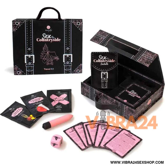 SECRETPLAY - KIT DE VIAGEM SEXO NO CAMPO (ES/EN/DE/FR/NL/PT)