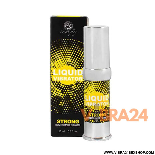 SECRETPLAY - LIQUID VIBRADOR ESTIMULADOR UNISEX FORTE 15 ML