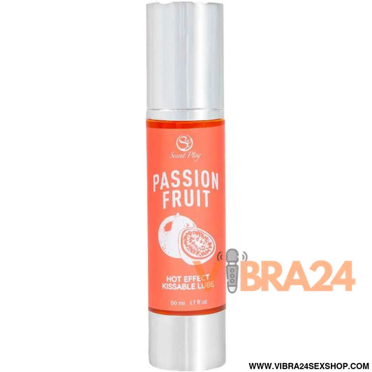 SECRETPLAY - LUBRIFICANTE AQUECEDOR DE MARACUJÁ 50 ML