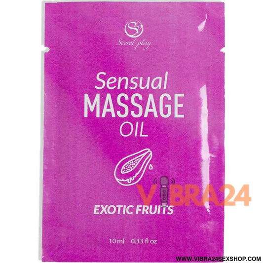 SECRETPLAY - ÓLEO DE MASSAGEM FRUTAS EXÓTICAS EM DOSE ÚNICA 10 ML